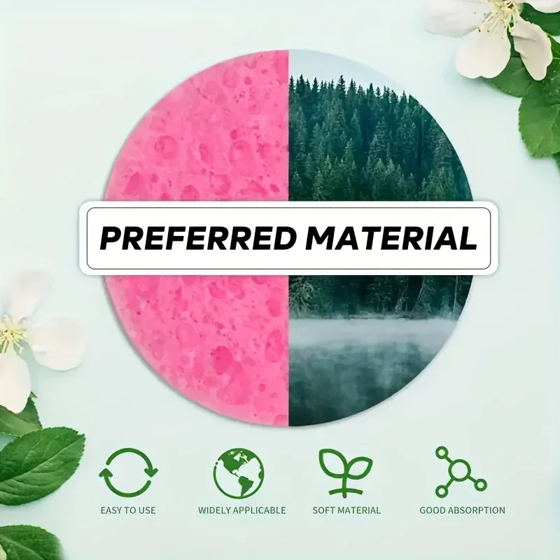 50/20/10PCS Compressed Facial Sponge Cosmetic Hydrotherapy Sponge Suitable for Daily Cleansing, Makeup Removal, and Exfoliation