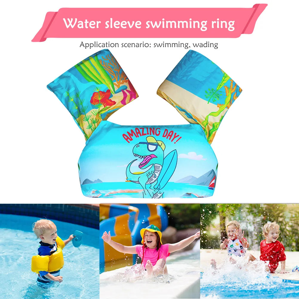 Kids Swimming Floats Ring Cartoon Swim Floating Armband Cute Swim Wing for Kids Children for Baby Toddler