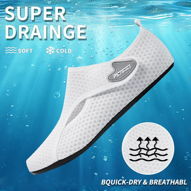 Water Sports Shoes Barefoot Quick-Dry Aqua Yoga Socks Slip-on for Men Women