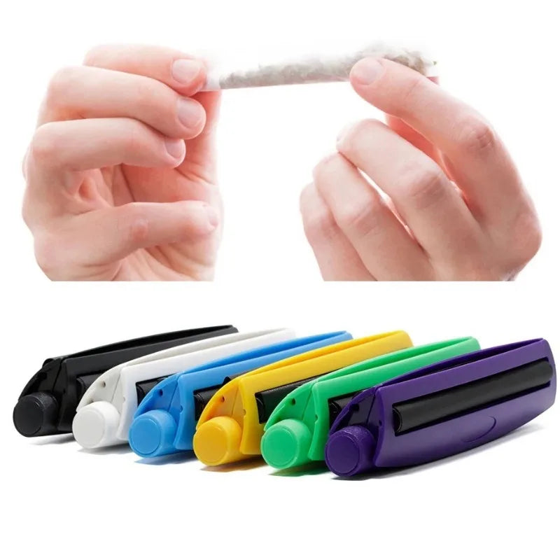 78/110mm Manual Cigarette Rolling Tool Portable Tobacco Maker Equipment Plastic Winder Raw Grass Herb Filler Smoking Accessories