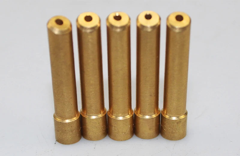 5PCS Wedge Tig Electrode Collet 1.0MM  1.6MM 2.4MM 3.2MM Length Argon Welding Consumable For WP17/18/26 Torch
