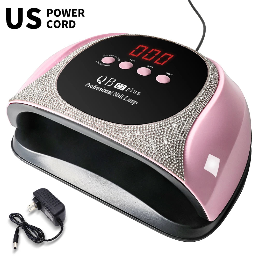 Lámpara UV/LED Profesional 57 LEDs Secado Rápido | Pantalla LCD | Manicure y Gel Acrílico - Firu Total Sales