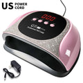 Lámpara UV/LED Profesional 57 LEDs Secado Rápido | Pantalla LCD | Manicure y Gel Acrílico - Firu Total Sales