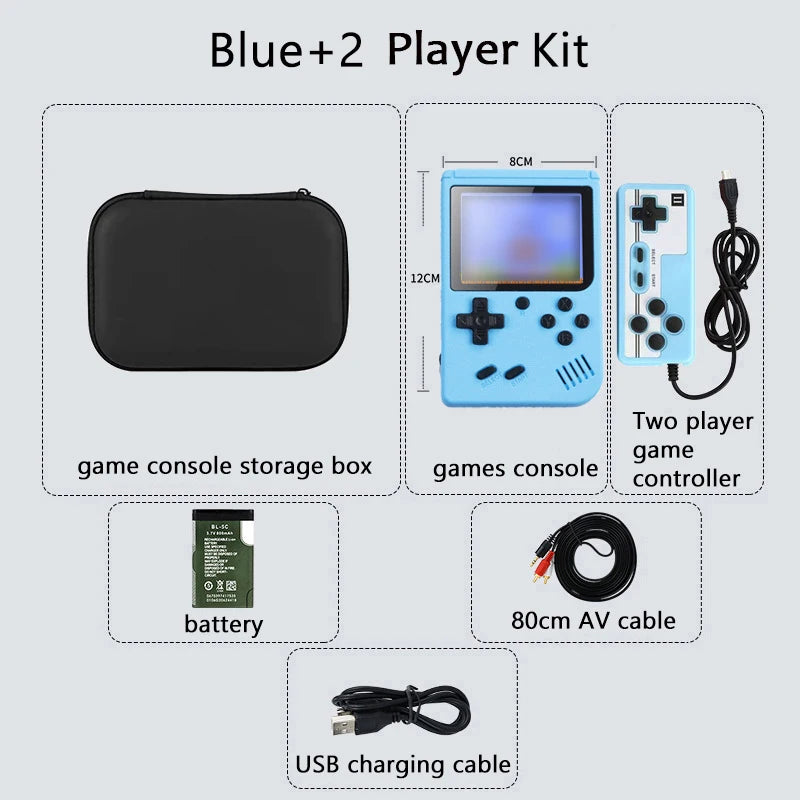 Consola Arcade Retro ONETOMAX 5 Pulgadas | 500+ Juegos Clásicos | Game Boy Emulador | TV - Firu Total Sales