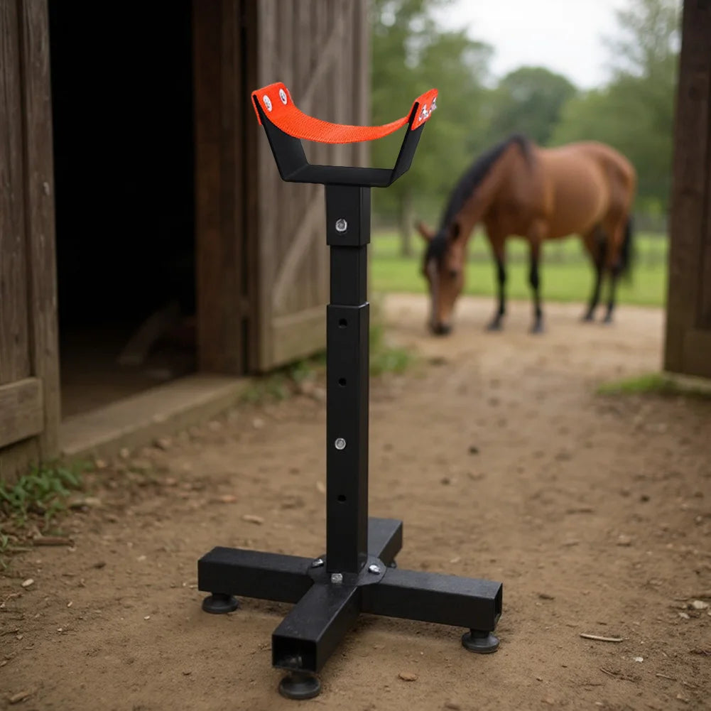 Soporte Ajustable para Herrador de Caballos | Instrumento Veterinario | Casco 🐎