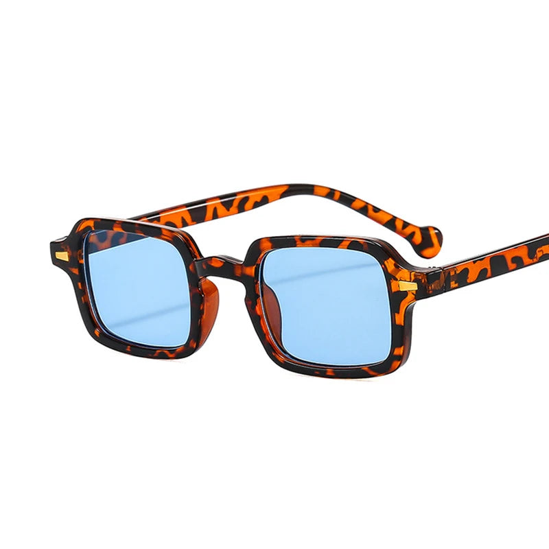 Luxurious Rectangle Sunglasses Women Oval Vintage Brand Designer Square Sun Glasses Men Shades Female Eyewear sunglasses
