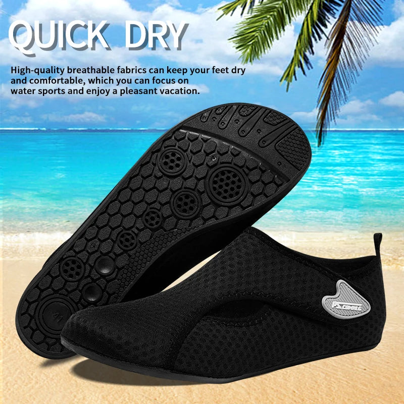Water Sports Shoes Barefoot Quick-Dry Aqua Yoga Socks Slip-on for Men Women