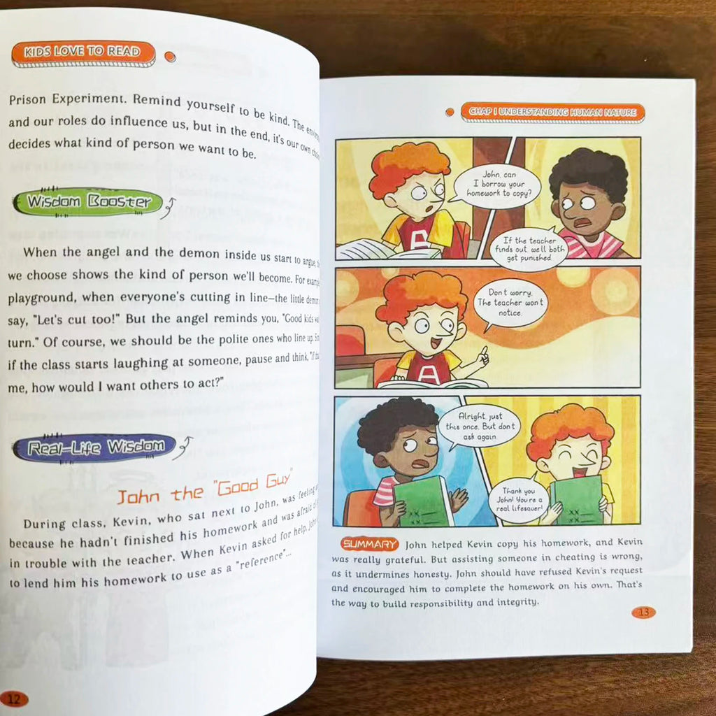 Murphy's Law Learning Book for Kids 8-12 with 128 Pages Paperback Illustrated Fun Educational Concepts 42 Ideas 126 Methods