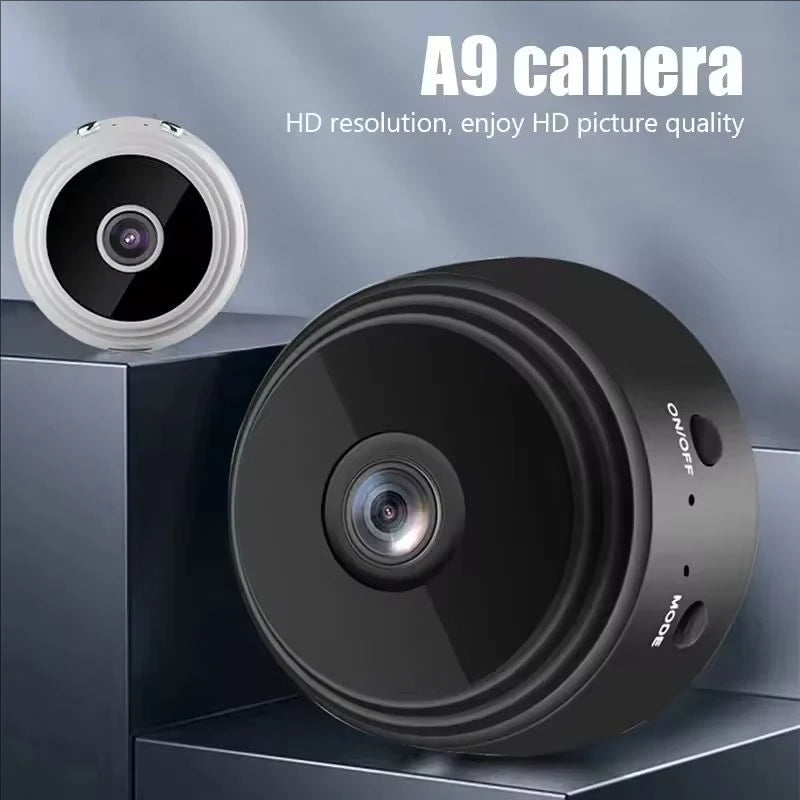 A9 WiFi Mini Security Camera — Smart Home Monitor | Baby & Pet Surveillance