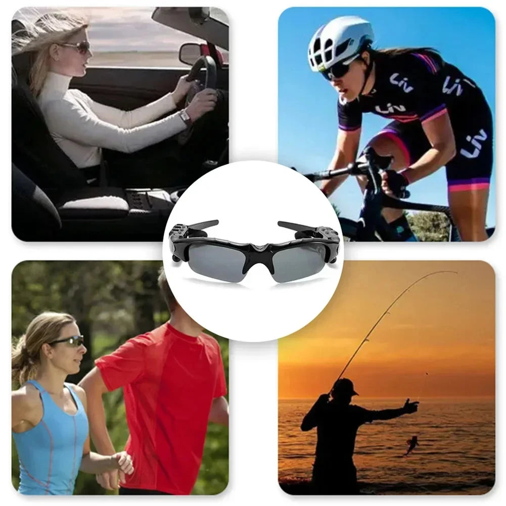 Gafas de Ciclismo Bluetooth 5.0 Toptrek | Polarizadas | Audífono Inalámbrico 🛫