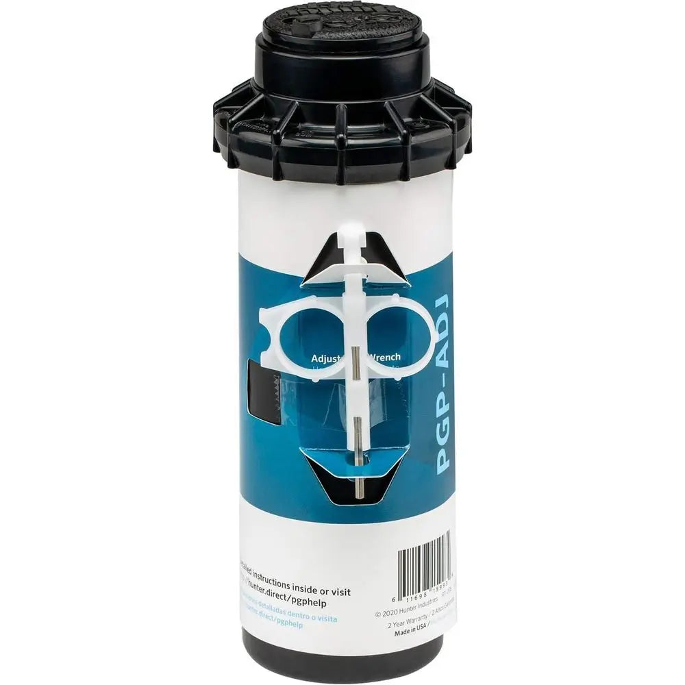 Adjustable 3/4 Rotor Sprinkler, 40°-360° Arc, 4 Gear Drive, 22-52ft Spray, 3.0 GPM Nozzle Included