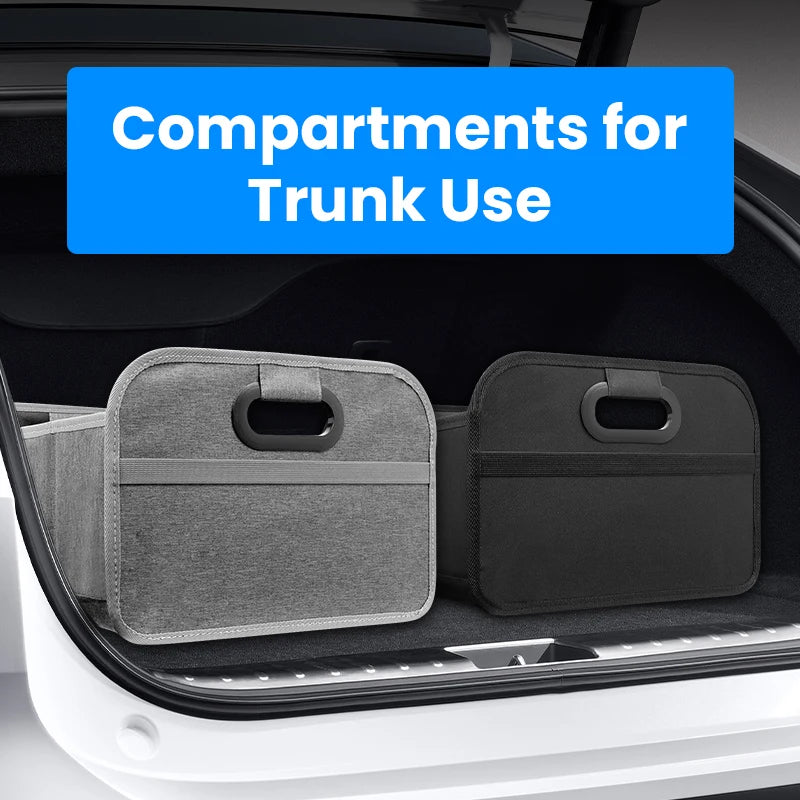 35L Foldableable Portable Car Storage Box Car Storage Box Car Truck Trunk Storage Box Camping Style Outing Storage Box Space-Saving Multi-Functional Storage Box