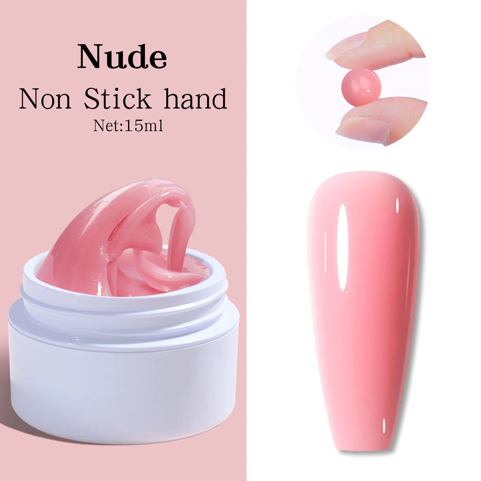 Set 7pcs Gel Extensión de Uñas UV 15ml | Escultura 3D | Moldeado Rápido 💅 - Firu Total Sales