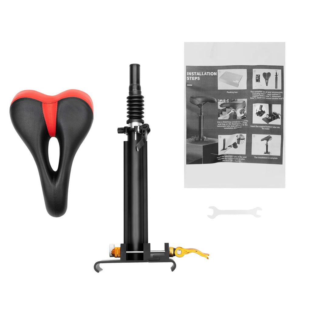 Asiento Plegable para Scooter Eléctrico | Altura Ajustable | Compatible Xiaomi M365 🛥️