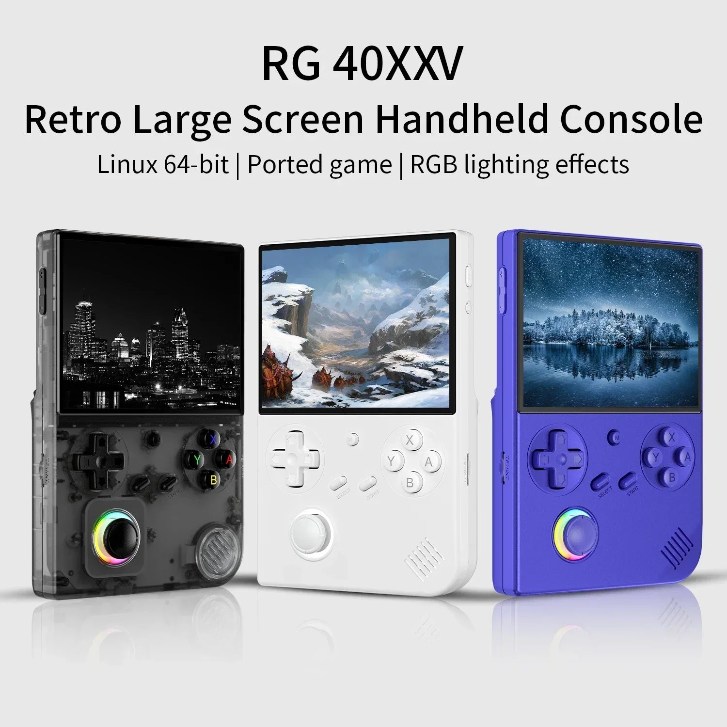 ANBERNIC RG40XXV Consola Portátil | 4" IPS | Joystick RGB | 5000+ Juegos | WiFi | Salida HDMI - Firu Total Sales