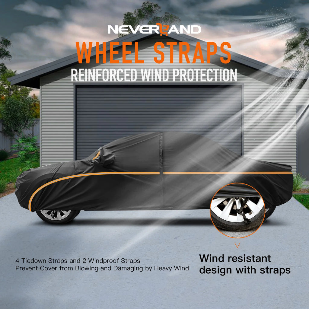 Car Cover Outdoor Waterproof UV Snow Dust Resistant Black 210D For For BMW 325i 328i Universal Auto Exterior Styling L/XL/XXL