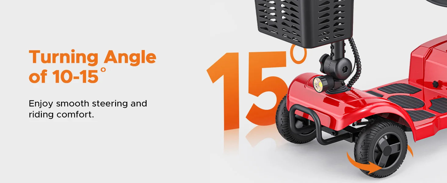 Scooter Eléctrico 4 Ruedas ENGWE 250W | 24V 12AH | 15.5 Millas | Viajes Urbanos 🛥️