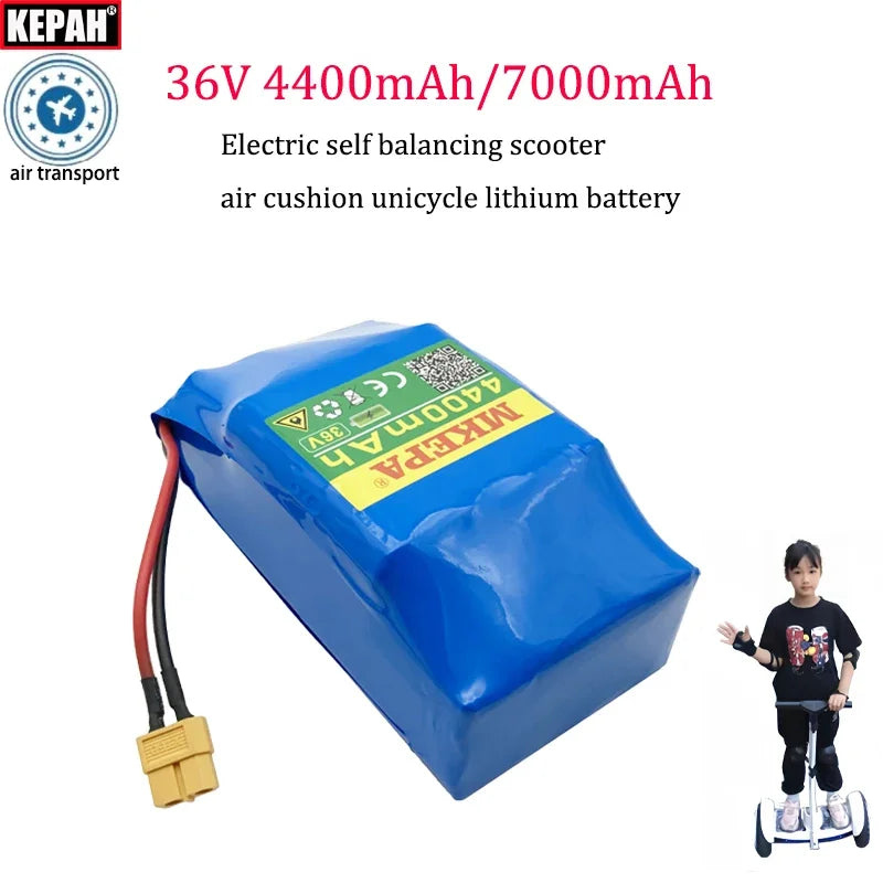 Batería Li-ion 36V/42V para Hoverboard y Scooter Eléctrico | 4.4Ah-7Ah
