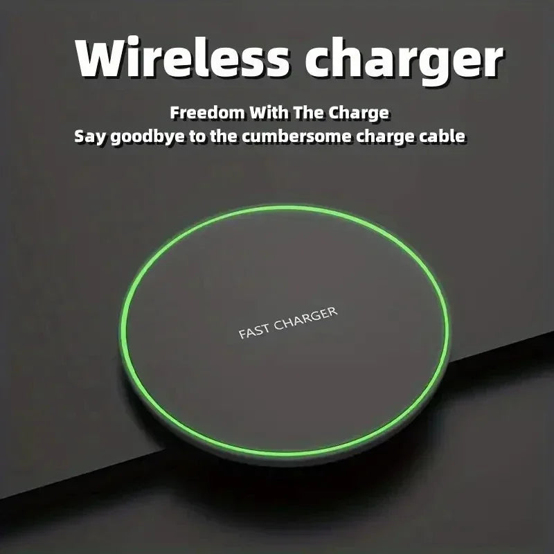 200W Fast Wireless Charging Pad | Samsung Galaxy S25/S24 + iPhone 16/15/14 + Xiaomi