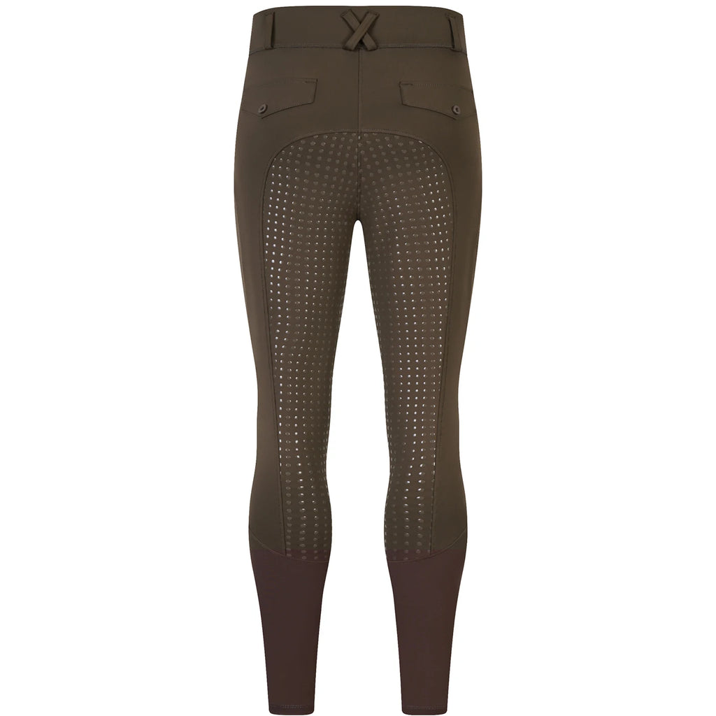 Professional equestrian pants full silicone quick-dry elastic tight equestrian sports pants anti-slip riding pants thick wear-re