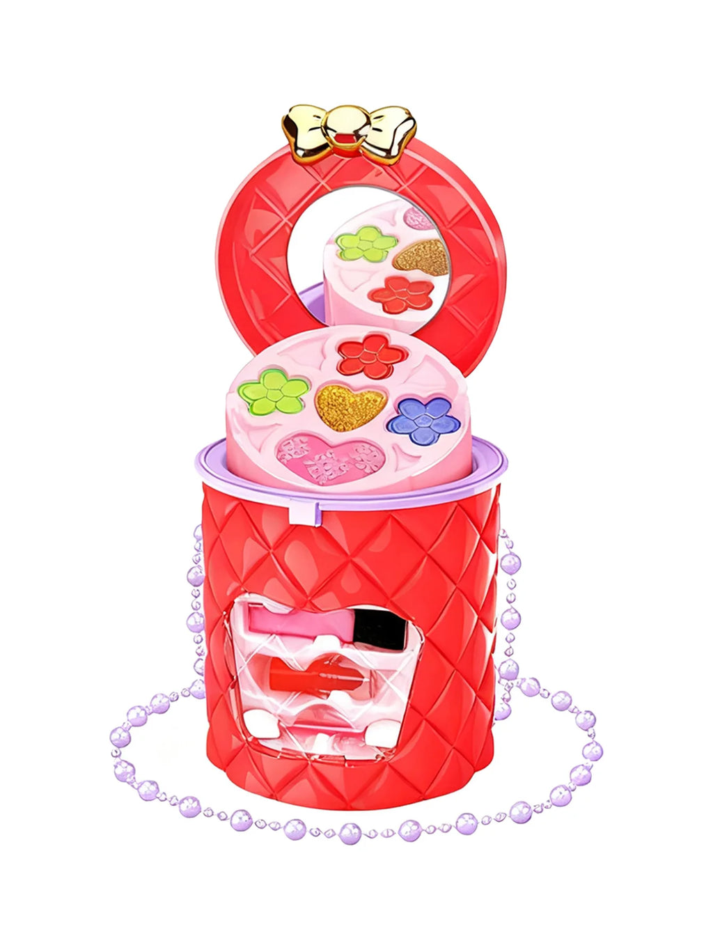 Children's makeup princess makeup box girls' toys makeup set lipstick eyeshadow safe and non-toxic toys birthday Christmas gift