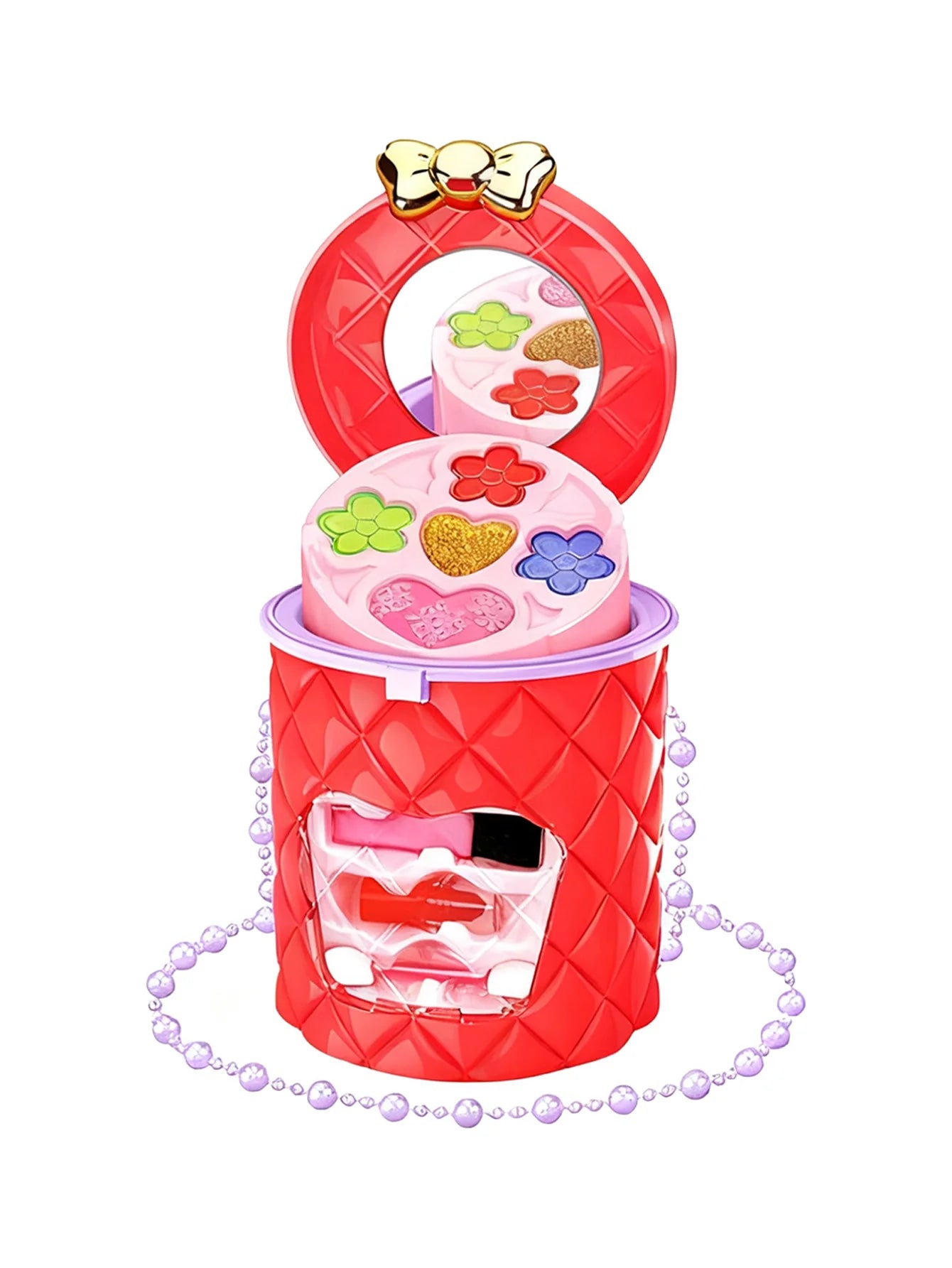 Children's makeup princess makeup box girls' toys makeup set lipstick eyeshadow safe and non-toxic toys birthday Christmas gift