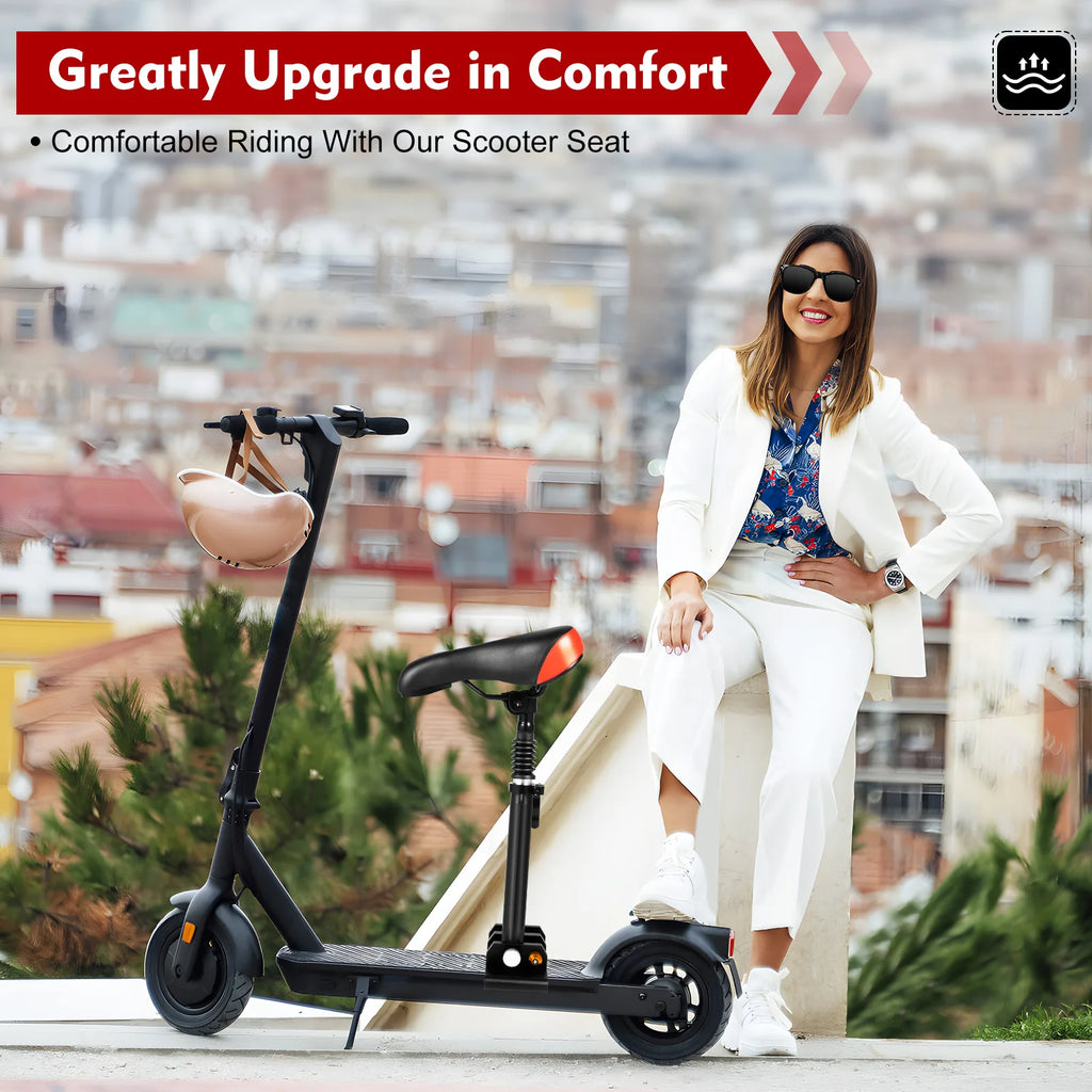Asiento Plegable para Scooter Eléctrico | Altura Ajustable | Compatible Xiaomi M365 🛥️