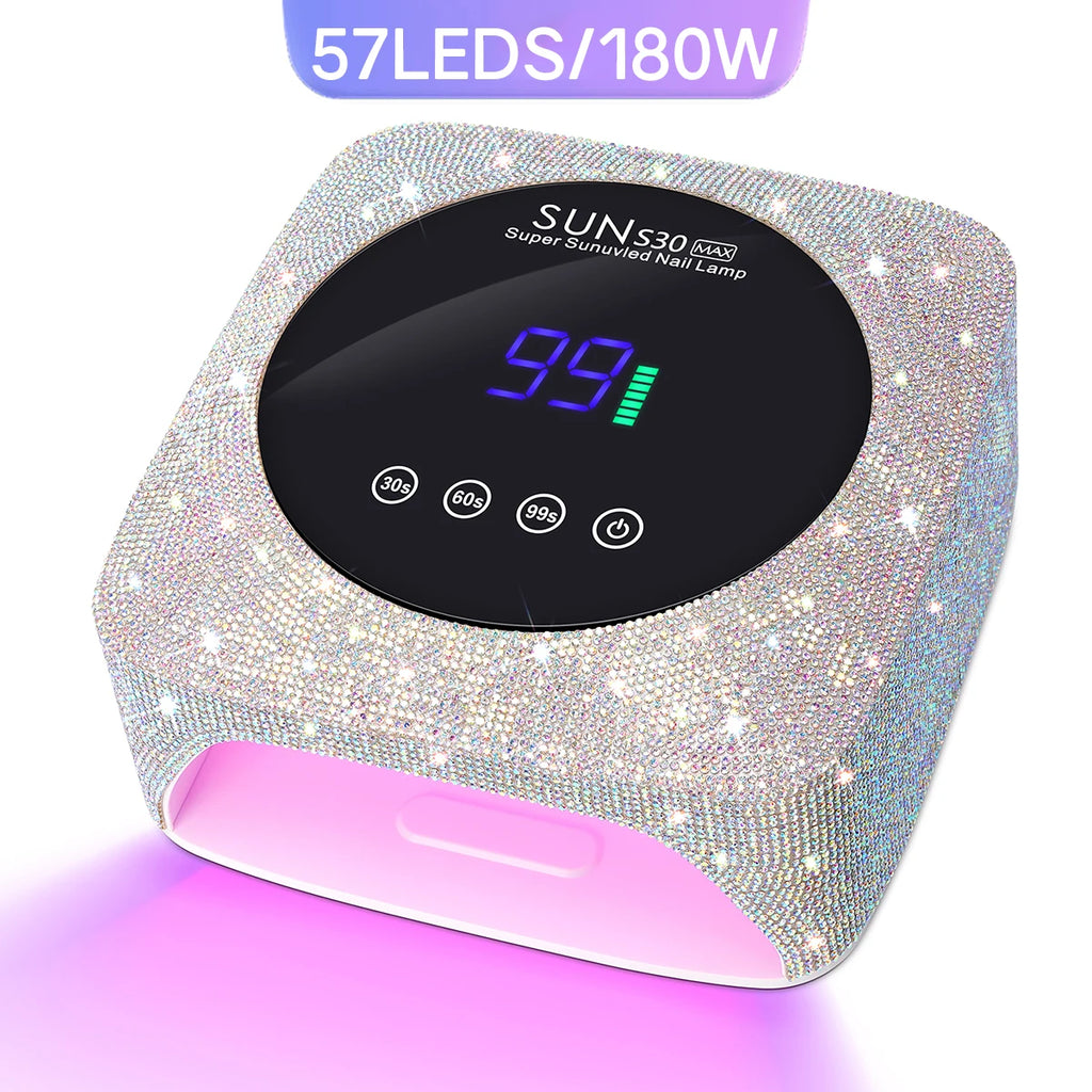 Lámpara UV/LED Recargable 180W DianaBeauty | 57 LEDs | Sensor de Movimiento | Salón - Firu Total Sales