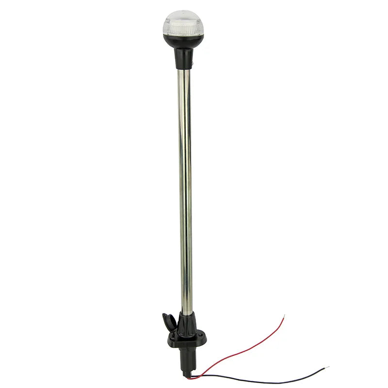 PLUG-IN Pole Navigation Light - Stern Light/Anchor Light/Boat/Marine Lamp 24inch 12V