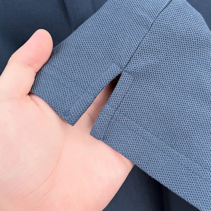 Polo Manga Larga 100% Algodón con Bordado de Pony | Casual Business Hombre 👔