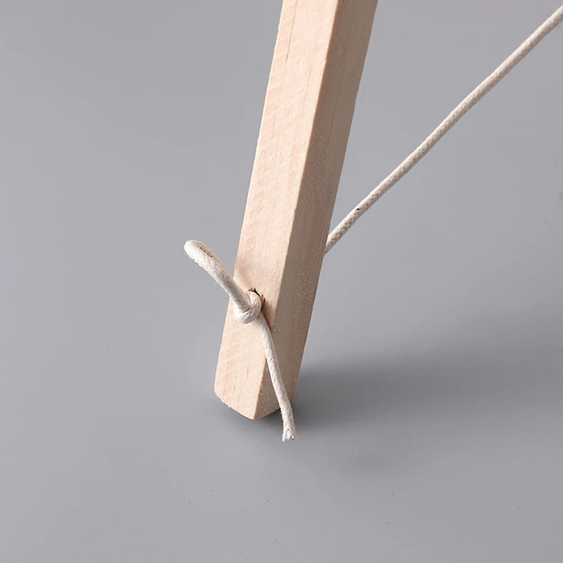 5 pcs Mini Wooden Easel for Mobile Phone Holders,Folding Desktop Display,Triangle Bracket,Drawing Board,Art Supplies