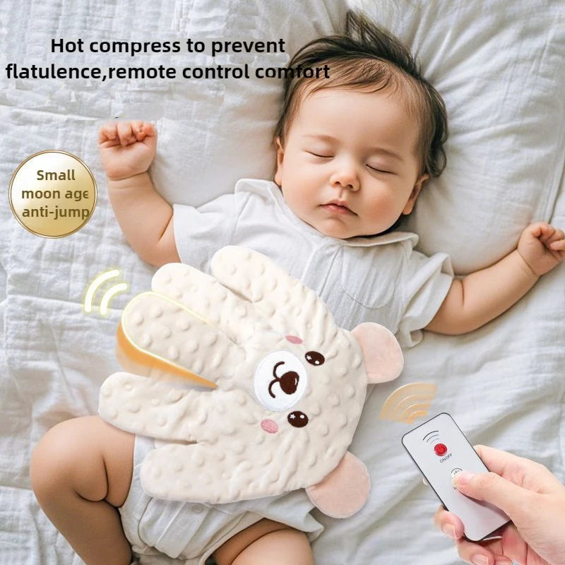 Almohada Palma para Bebé Recién Nacido | Ayuda para Dormir con Control Remoto