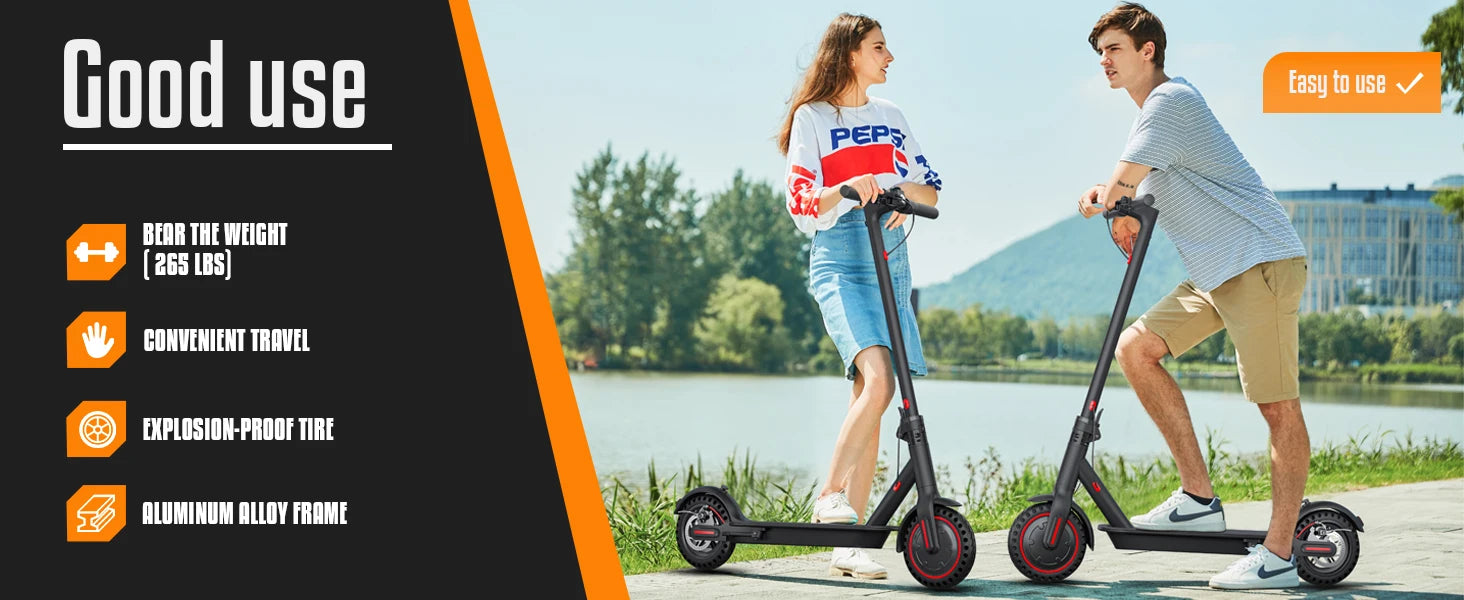 Scooter Eléctrico Plegable FREEBOY 350W | Llantas 8.5" | Freno Dual | App 🛥️