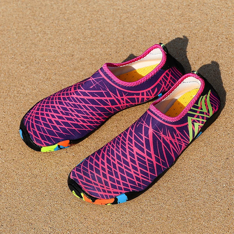 Quick-Drying Summer Water Shoes Unisex Seaside Beach Sock Barefoot Sneakers Men Swimming Upstream Sports Diving Aqua Shoes Women
