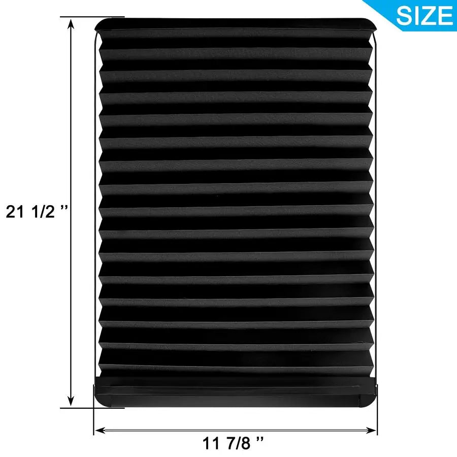 Thin Pleated Shade Replacement Compatible with Lippert Prepped Entry Doors Thin Shade Ready Lippert Entry Door,RV Door Window Sh