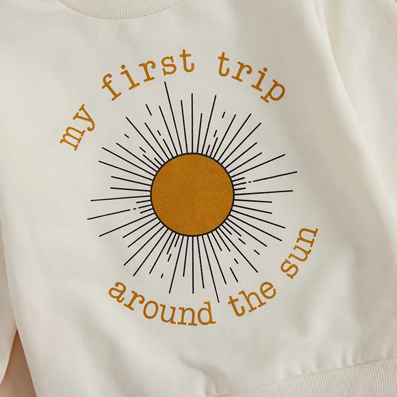 Adorable Toddler Winter Hoodies Stylish Design Cartoon Bear Print Pullover Warm Sweatshirt Kids Casual Tops for Autumn