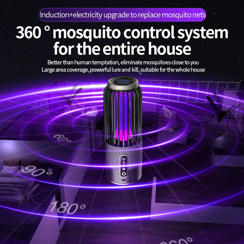 Lámpara Solar Mata Mosquitos Exterior | Recargable | Repelente Hogar | Certificada CE ☀️ - Firu Total Sales