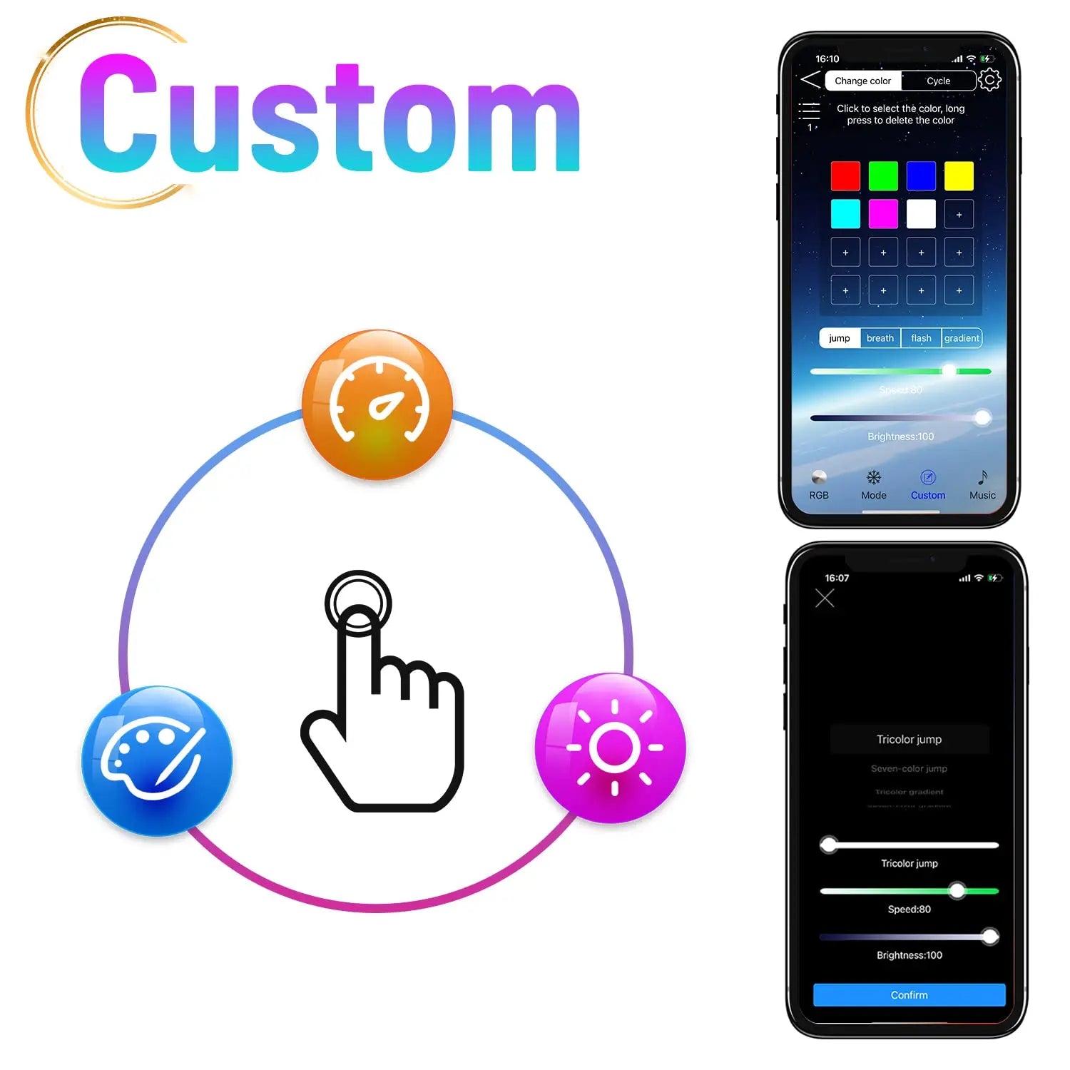 Tuya Smart Sunset Lamp USB Projector LED Night light with Remote Bluetooth App Control Atmosphere Mood Light for Photography