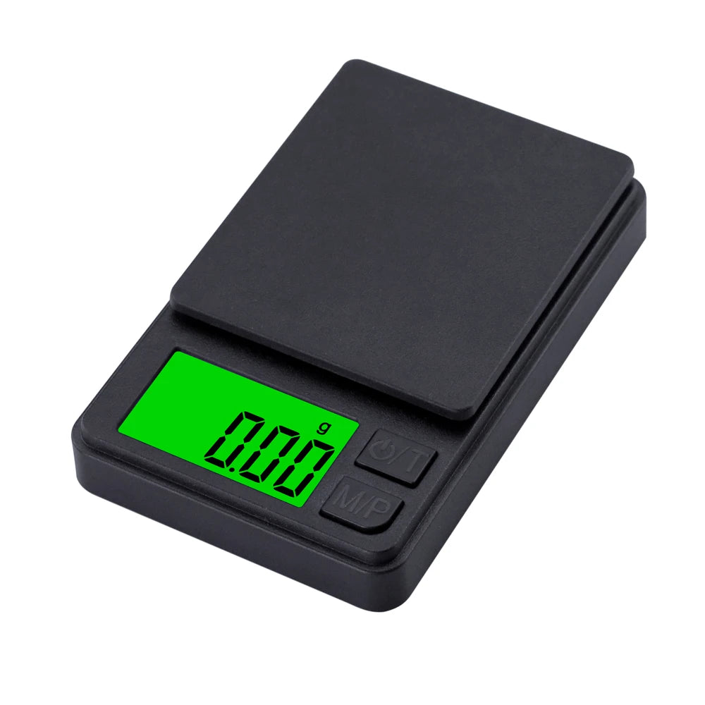 Mini Pocket Digital Scale 500g/0.01g | LCD Backlit | Food Jewelry Gold