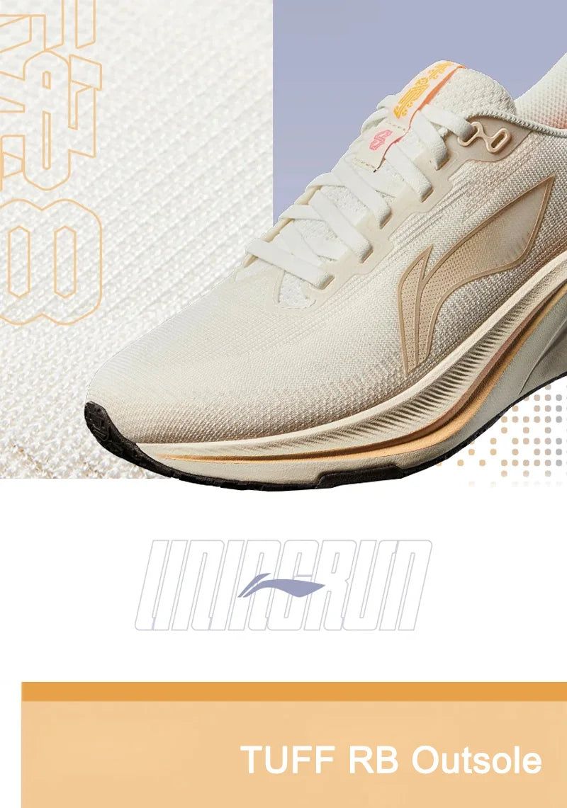 Li-Ning Mujer RED HARE 8 | Tenis Running Profesional | LIGHT FOAM ULTRA | Elástico y Duradero | ARPV014