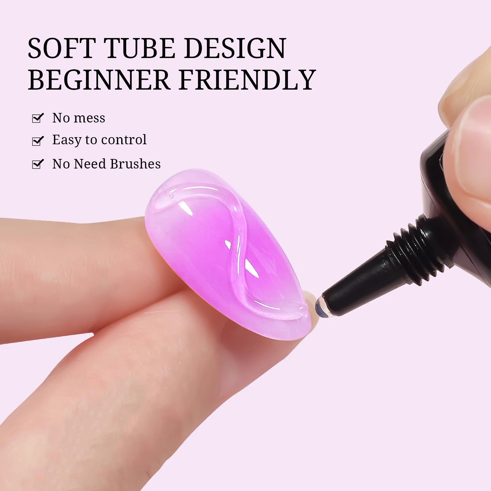 Set 5pcs Gel 3D para Uñas | Escultura DIY | Diseños Impermeables 💅 - Firu Total Sales