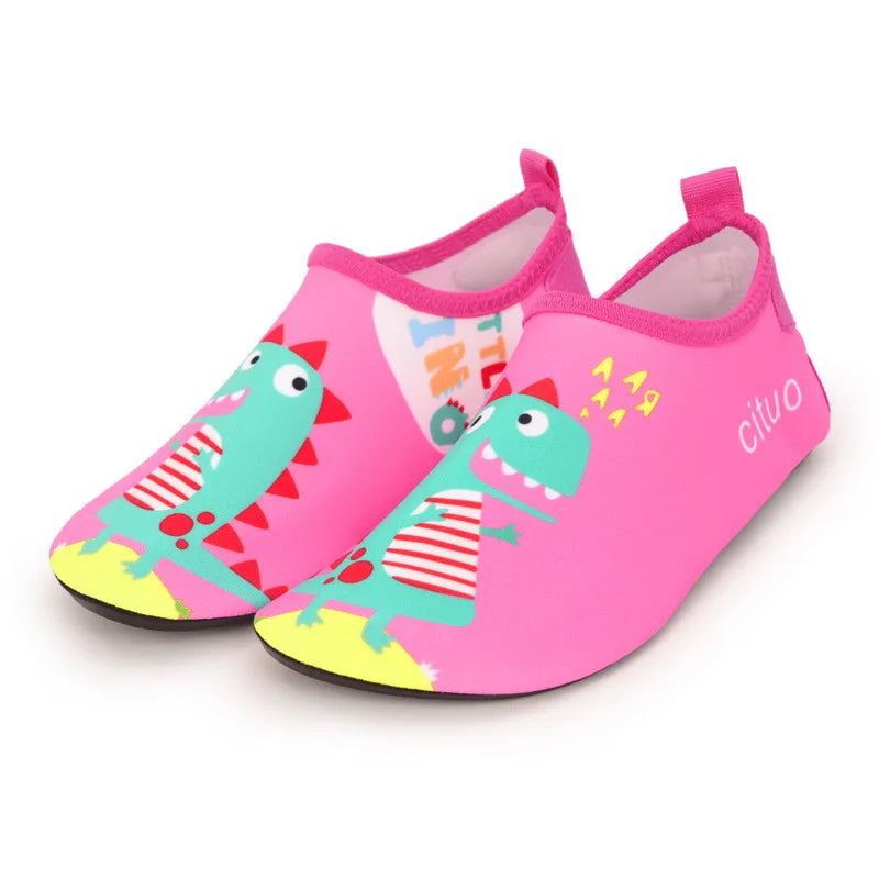 Summer Kids Swimming Beach Barefoot Water Shoes Children Light Portable  Wader Shoes Quick Dry Boys Girls Aqua Shoes