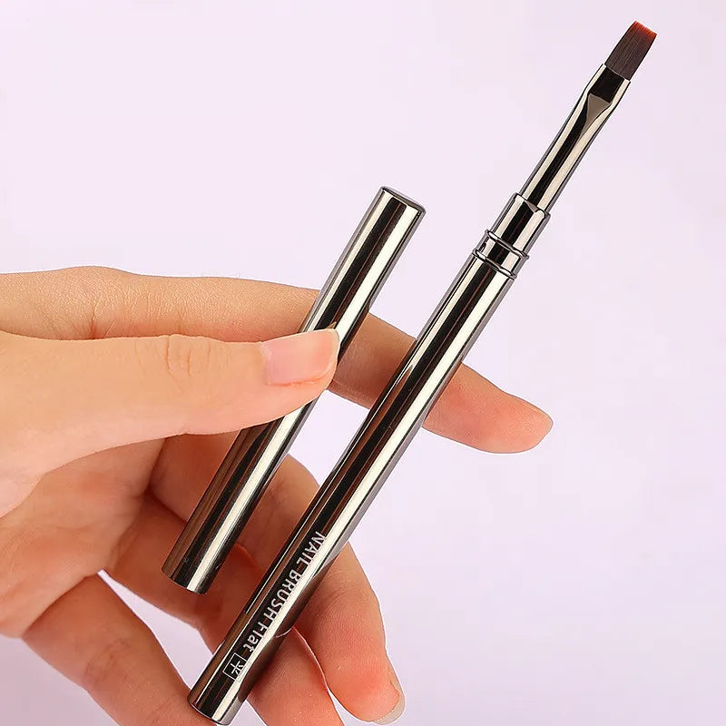 Pluma Liner de Nail Art con Mango de Aluminio | Flores, Hojas y Rayas | Manicure DIY 💅 - Firu Total Sales