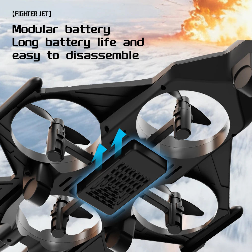 Avión RC Foam YL86 2.4G con Luces LED | Acrobacias 360° | Regalo Navidad Niños 🎅 - Firu Total Sales