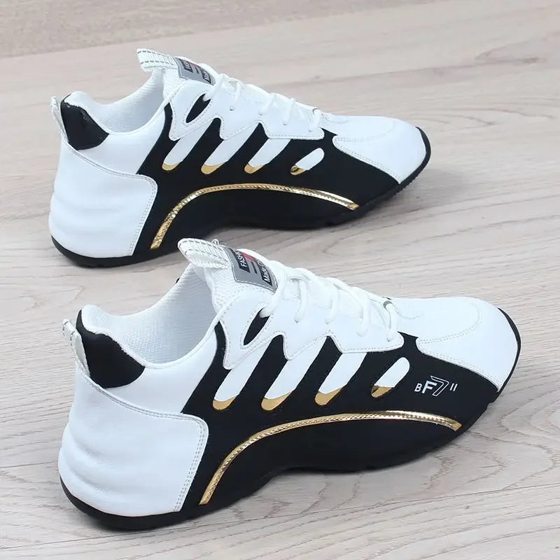 Tenis Cuero Suave | Hombre y Mujer | Casual | Transpirable | Vulcanizado | Ligero | Moda