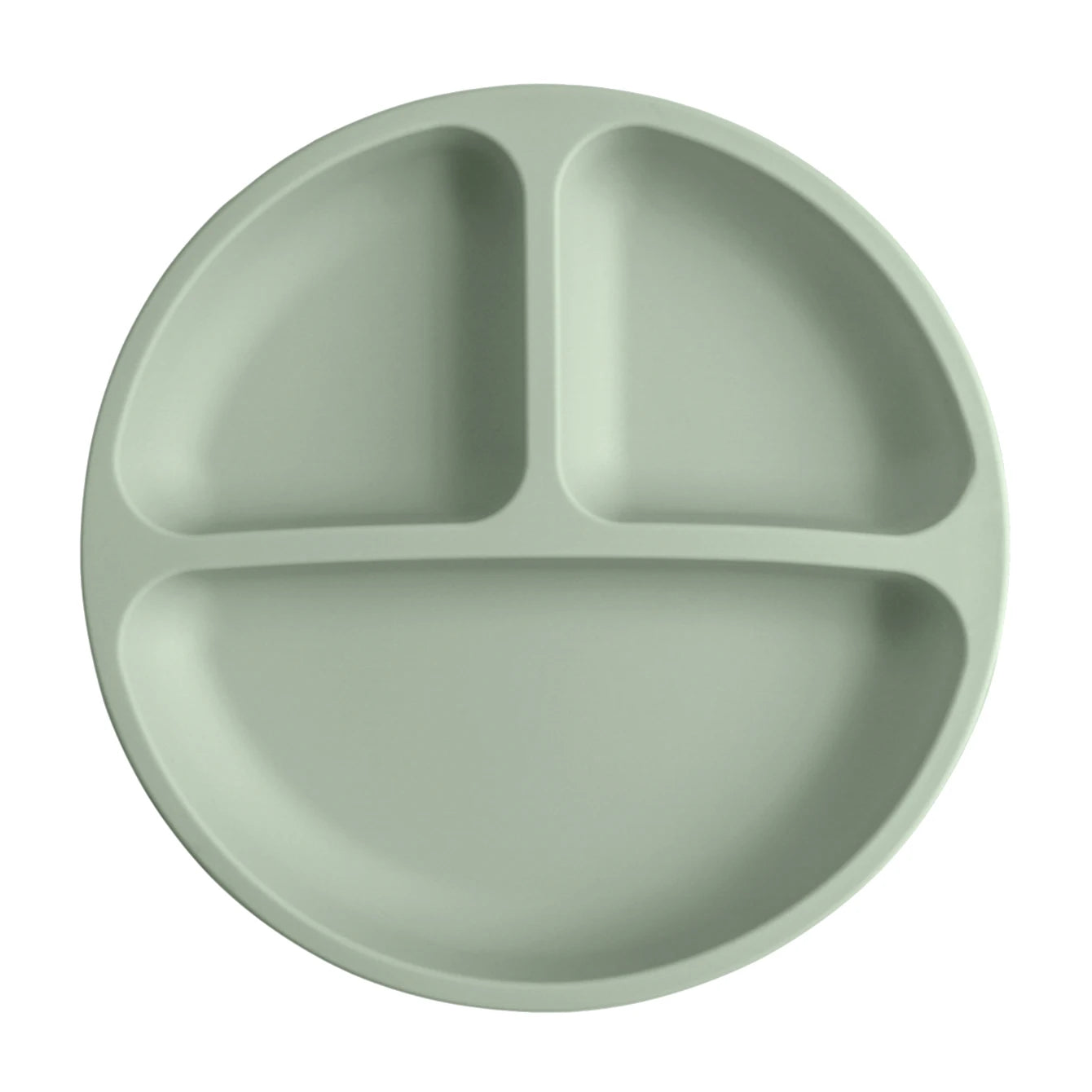 Plato de Silicona con Ventosa para Bebé | Sin BPA | Entrenamiento de Comida 🍼 - Firu Total Sales