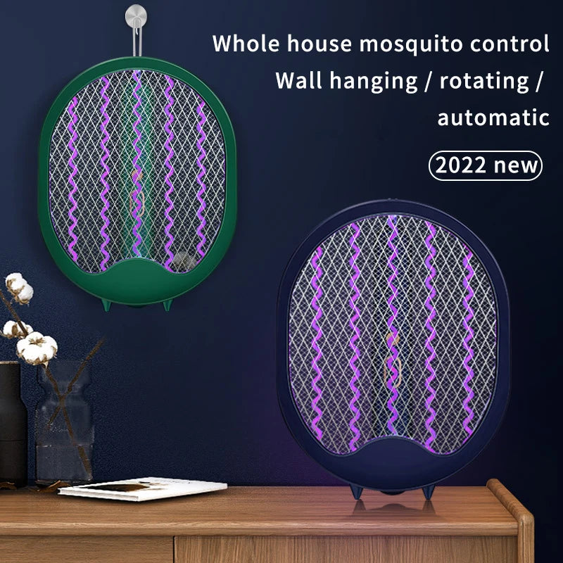 Raqueta Eléctrica Plegable 2 en 1 USB Recargable | UV 3000V | Mata Mosquitos e Insectos - Firu Total Sales