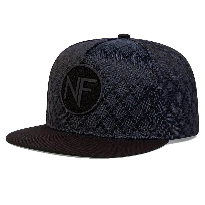 Unisex NF Letter Embroidery Hip-Hop Hats Spring and Autumn Outdoor Adjustable Casual Baseball Caps Sunscreen Hat - Firu Total Sales