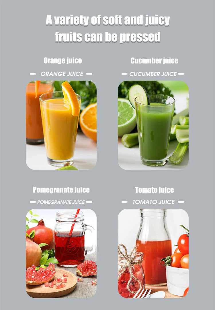 Home Multifunctional Manual Juicer Portable Small Fruit Juicer