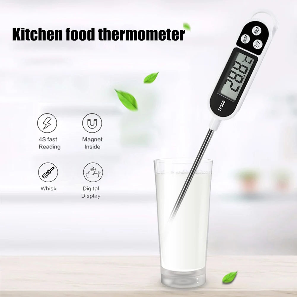 TP300 Kitchen Thermometer — Instant Read LCD Digital | Home Cooking